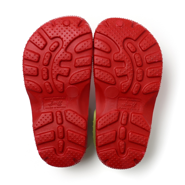 Сабо детские Сабо детские "Тим" цвет амарантовый/салатовый, р-р 30-31