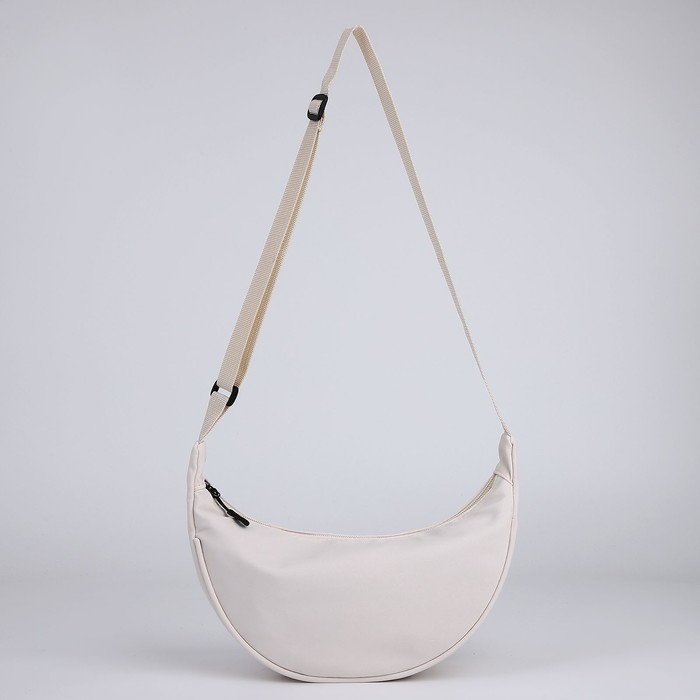 Сумка женская из текстиля, 30х17х6 см, бежевый цвет Сумка женская из текстиля, 30х17х6 см, бежевый цвет