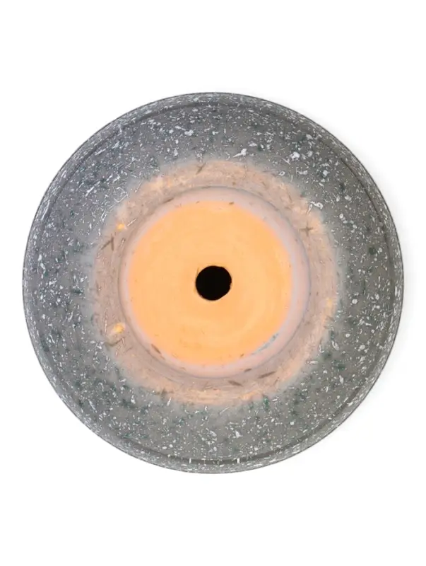 Горшок цветочный  с поддоном 1,6 л, серый керамика "Пряности" (М)