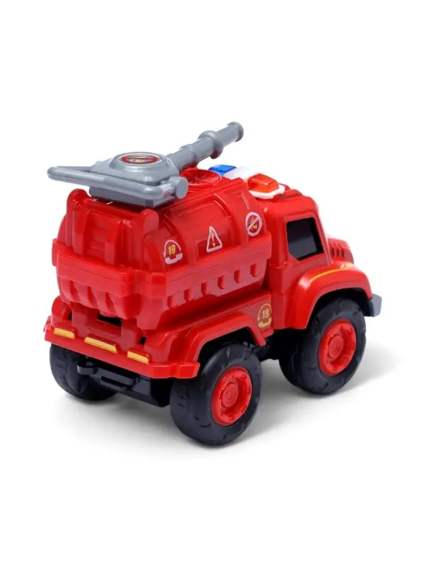 Робот-трансформер &laquo;Огнеборец&raquo; 5в1, собирается из 5 машинок, подвижные детали