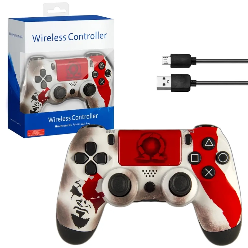 Джойстик PS4 DualShock беспроводной с рисунком №28