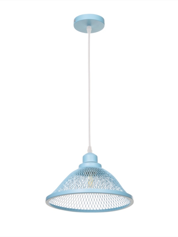 Светильник Robert 1х40Вт Е27 пр-1м небесный 24х24х14см