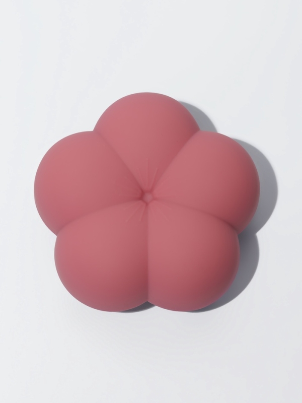 Расчёска массажная «Цветок», 8.5×4 см, розовая Расчёска массажная «Цветок», 8.5×4 см, розовая