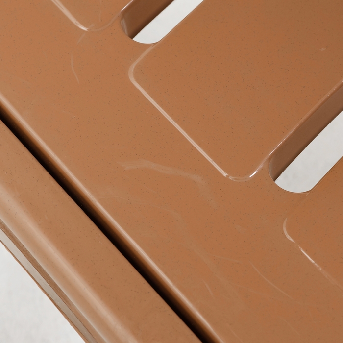 Шезлонг "Новый Свет", 187 х 63 х 43 см, коричневый