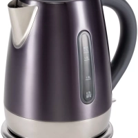 Чайник HYK-S7777 1.7л. 2200Вт графит серебристый