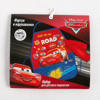 Фартук с нарукавниками детский &laquo;Тачки&raquo;, 49х39 см