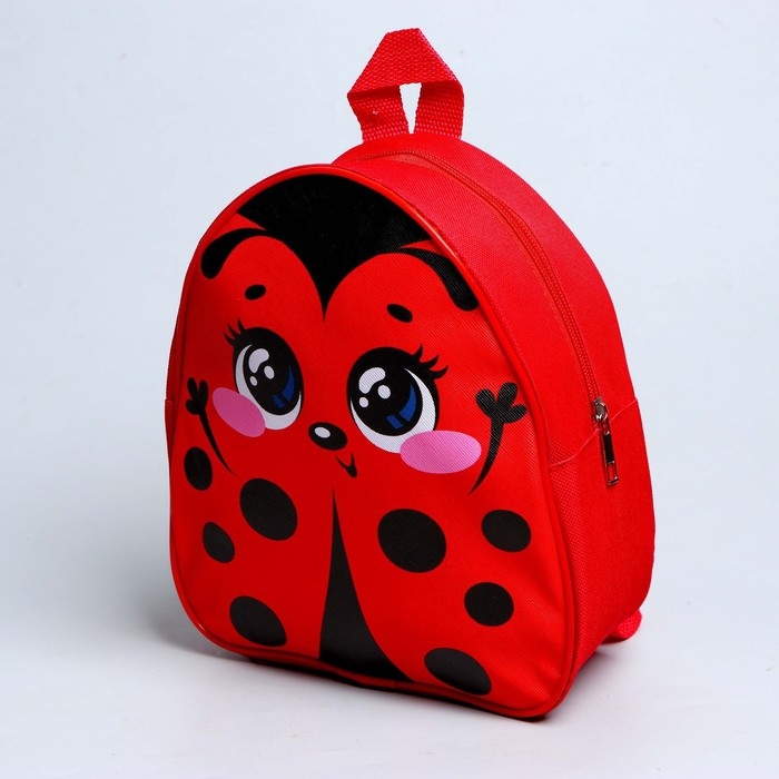 Детский набор &laquo;Божья коровка&raquo;, рюкзак 21х25 см, кепка 52-56 см