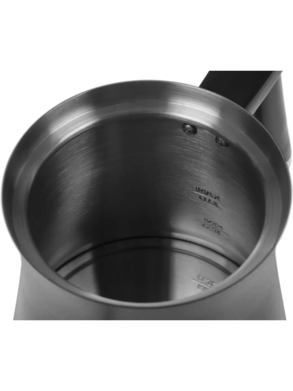 Чайник HYK-S5500 0.7л. 1000Вт черный (металл)