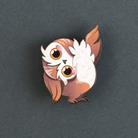 Значок деревянный &laquo;Талисман на успех&raquo;, 4 х 3,5 см