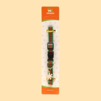 Ошейник + новогодний подвес "Снежинка", 30 х 1 см, капрон, зелёный Ошейник + новогодний подвес "Снежинка", 30 х 1 см, капрон, зелёный