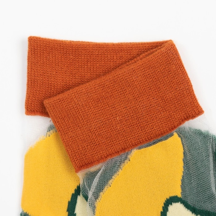 Носки женские MINAKU &laquo;Авокадо&raquo;, размер 36-39 (23-25 см)