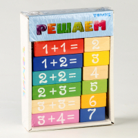 Логический набор «Решаем» 36 деталей, примеры Логический набор «Решаем» 36 деталей, примеры