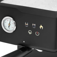 Кофеварка рожковая HEM-4204 1000Вт черный