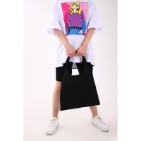 Шопер мешок, 40&times;35см, черная