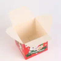 Коробка складная "Новогодняя почта", Кошка Мари , 12 х 12 х 12 см