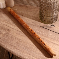 Сувенирный музыкальный инструмент бамбук "Флейта расписная" 60x3,5x3,5 см Сувенирный музыкальный инструмент бамбук "Флейта расписная" 60x3,5x3,5 см