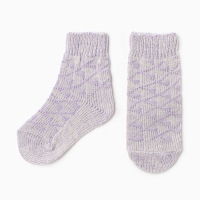 Носки детские шерстяные А.3а40, цвет сиреневый, р-р 16 Носки детские шерстяные А.3а40, цвет сиреневый, р-р 16