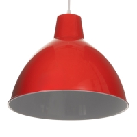 Светильник Richard 1х40Вт Е27 пр-1м красный 32,5х32,5х27см