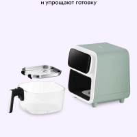 Аэрогриль электрический КТ-8147 - 4 л - 1800 Вт