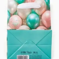 Пакет ламинированный &laquo;Поздравляю&raquo;, 9 &times; 12 &times; 6,5 см