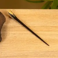 Заколка для волос &laquo;Цветок&raquo;, 17 см, дерево албезия