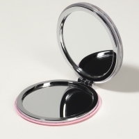 Зеркало складное &laquo;Мандала&raquo;, d = 7,2 см, с увеличением, цвет МИКС