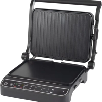 Электрогриль HYG-7001 2000Вт черный