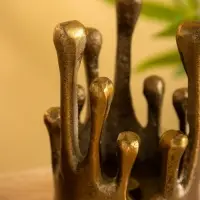 Подсвечник &laquo;Огар&raquo;, 9&times;9&times;13.5 см, алюминий