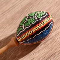 Сувенирный музыкальный инструмент "Маракас" 24х5,5х5,5 см МИКС