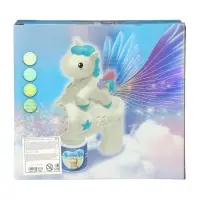 Генератор мыльных пузырей "Единорожка", световые эффекты, работает от батареек