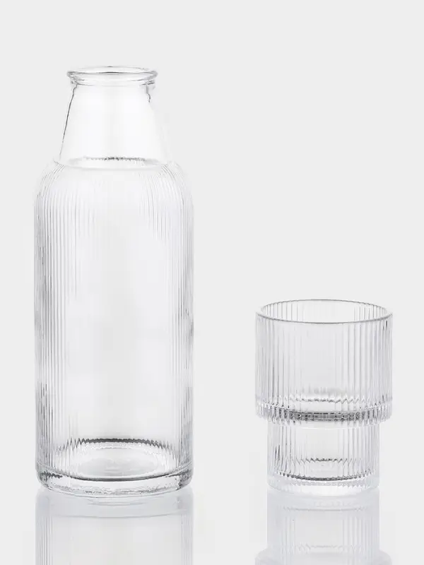 Кувшин со стаканом "Грани",950/200 мл, 8х25 см