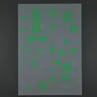 Виниловые наклейки &laquo;Новый год&raquo;, со светящимся слоем, 35 &times; 50 см, 2 листа