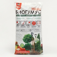 Удобрение органическое БИОГУМУС, ECOLOGICA, 20 л Удобрение органическое БИОГУМУС, ECOLOGICA, 20 л