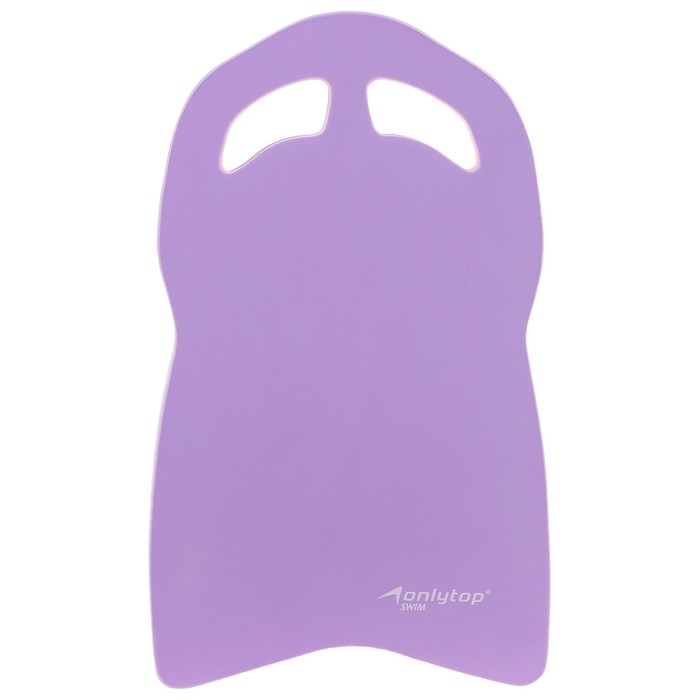 Доска для плавания ONLYTOP, 47х28х3,5 см, цвета МИКС