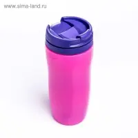 Термостакан, розово-фиолетовый неон, 350 мл