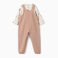 Набор (боди и комбинезон) Крошка Я "Новогодние игрушки", рост 68-74 см Набор (боди и комбинезон) Крошка Я "Новогодние игрушки", рост 68-74 см