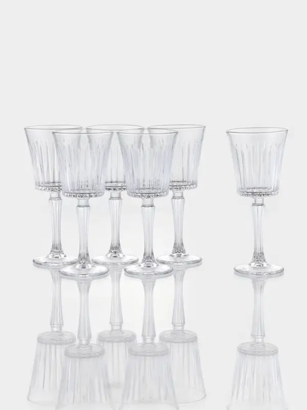Набор бокалов для вина "Solennita" 6 шт, 8,7х20,3 см, прозрачные