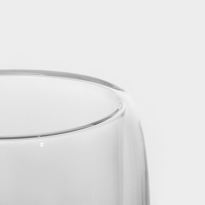 Бокал стеклянный с двойными стенками Magistro &laquo;Олд фэшн&raquo;, 350 мл