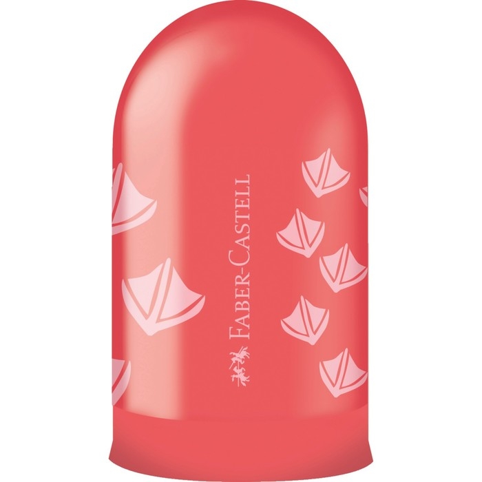 Точилка пластиковая Faber-Castell Jelly, 1 отверстие, контейнер, МИКС Точилка пластиковая Faber-Castell Jelly, 1 отверстие, контейнер, МИКС