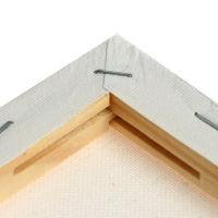 Холст на подрамнике, хлопок 100%, 40 х 50 х 1.8 см, акриловый грунт, мелкозернистый, 280 г/м&sup2;