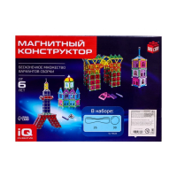 Конструктор магнитный &laquo;Необычные фигуры&raquo;, 55 деталей