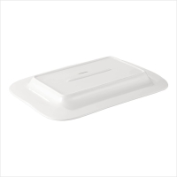 Блюдо фарфоровое прямоугольное Magistro Сrotone, 35,7&times;25,6&times;3,1 см, цвет белый