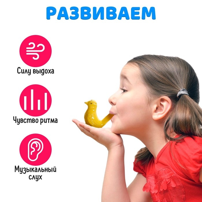 Развивающий набор «Музыкальные свистульки» Развивающий набор «Музыкальные свистульки»