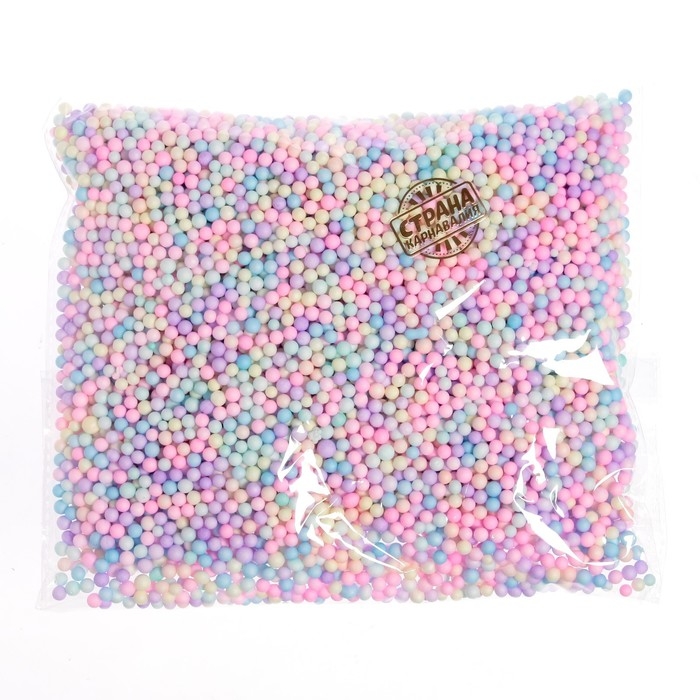 Наполнитель для шаров и слаймов &laquo;Пенопласт&raquo;, 20 г, МИКС