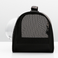 Сумка-переноска для животных с окном "Клетка", коричневая, 40 х 26 х 26 см Сумка-переноска для животных с окном "Клетка", коричневая, 40 х 26 х 26 см