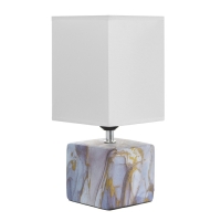 Настольная лампа "Сафари" Е27 40Вт фиолетовый 12,5х12,5х29 см RISALUX Настольная лампа "Сафари" Е27 40Вт фиолетовый 12,5х12,5х29 см RISALUX