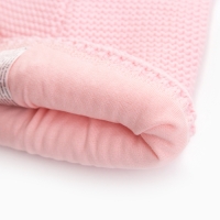 Шапка для девочки, цвет розовый, размер 52-54 Шапка для девочки, цвет розовый, размер 52-54