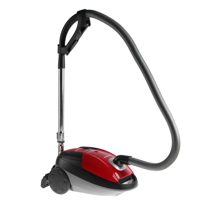 Пылесос PANASONIC MC-CG713R, мешок, 2000 Вт, 6 л, 65 дБ, шнур 5 м, красный Пылесос PANASONIC MC-CG713R, мешок, 2000 Вт, 6 л, 65 дБ, шнур 5 м, красный