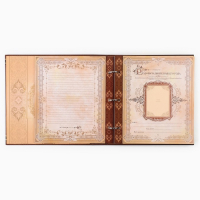 Родословная книга с рамкой под фото &laquo;Семейная летопись&raquo;, 50 листов, 21,5 х 23,7 см.