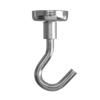 Магнит неодимовый Cartage с крючком для авто, d 16 мм, сцепление 5 кг